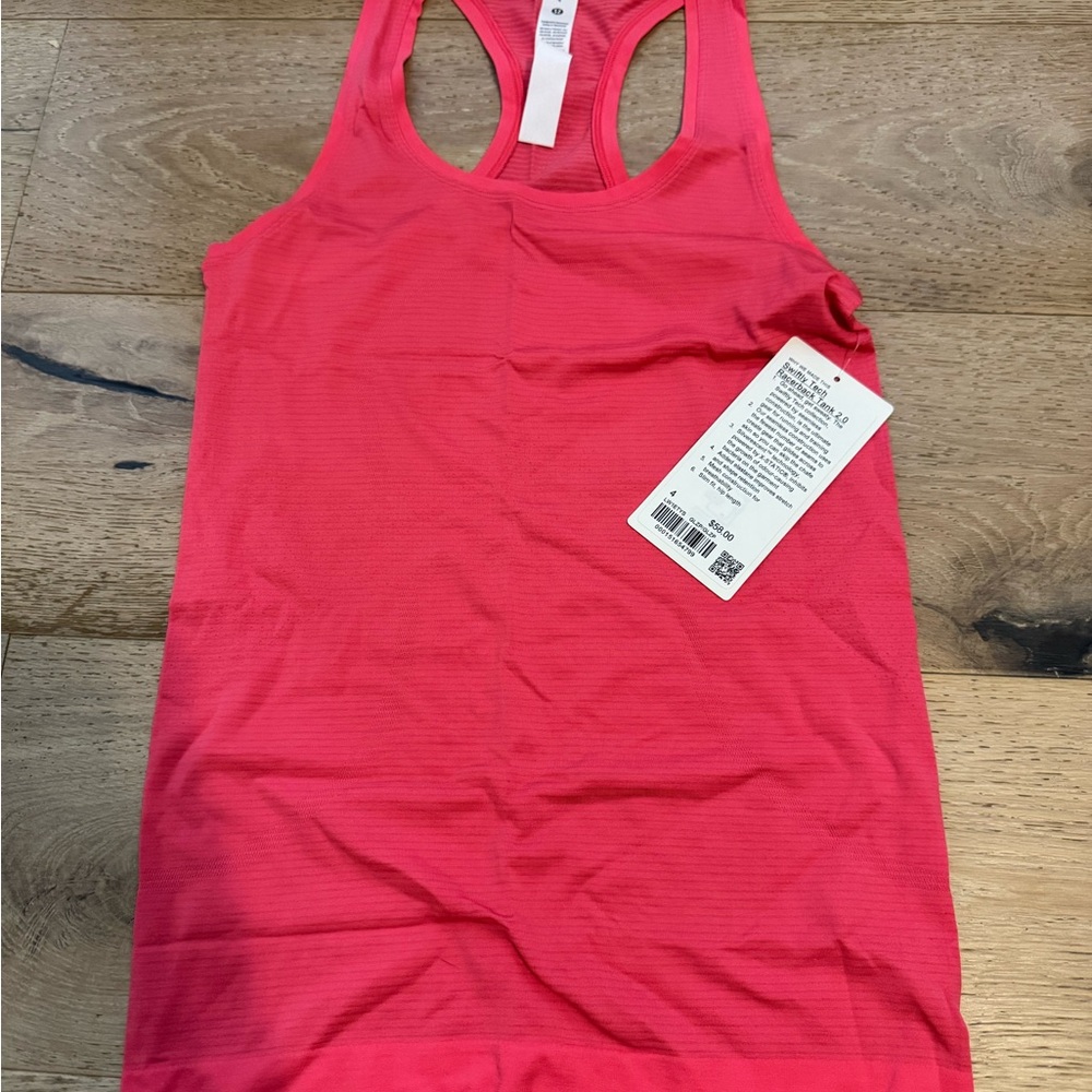 lululemon athletica Pink Tank Top